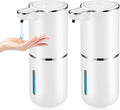 2 Pack Automatic Soap Dispenser, Automatic Liquid Soap Dispenser Touchless by VZZNN