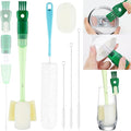 OUTXE 6 Pack Bottle Brush Cleaning Set, 5-in-1 Cup Cleaner Brush | by OUTXE