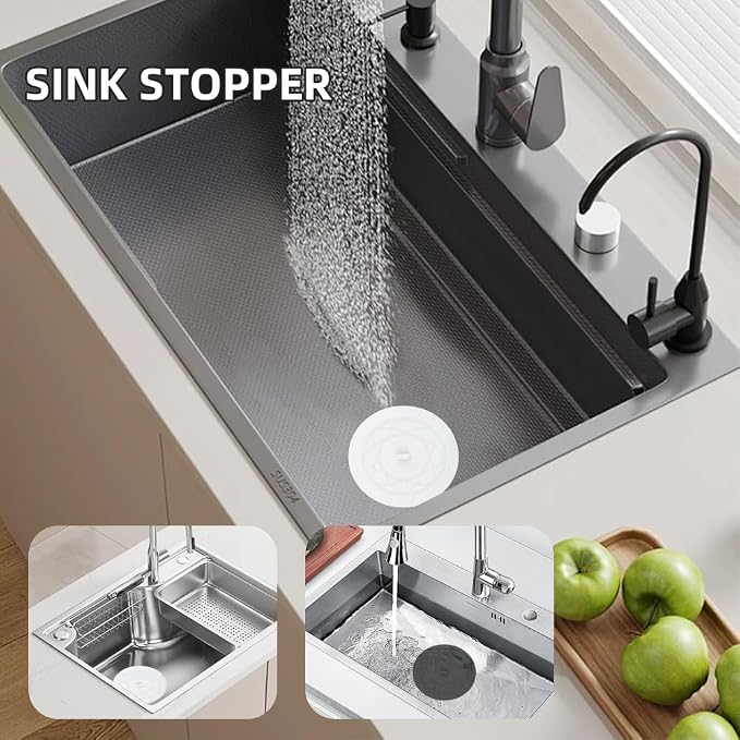 Tub Stopper 2PCS, Bathtub Drain Stopper, 6 inches Bathtub Tub Drain Cover - Image 6