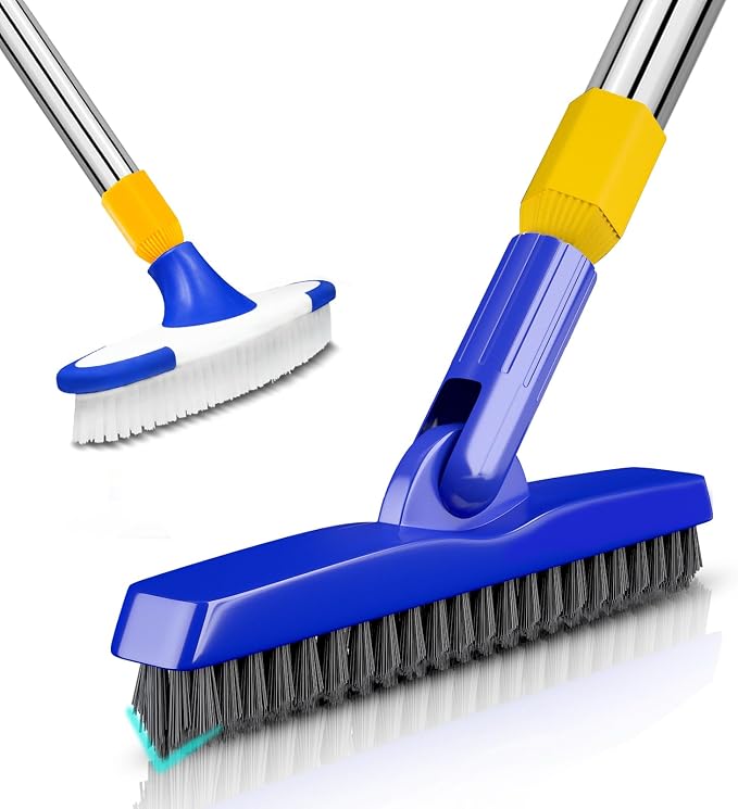 Grout & Scrub Brush Combo, Floor Scrubber by ITTAR