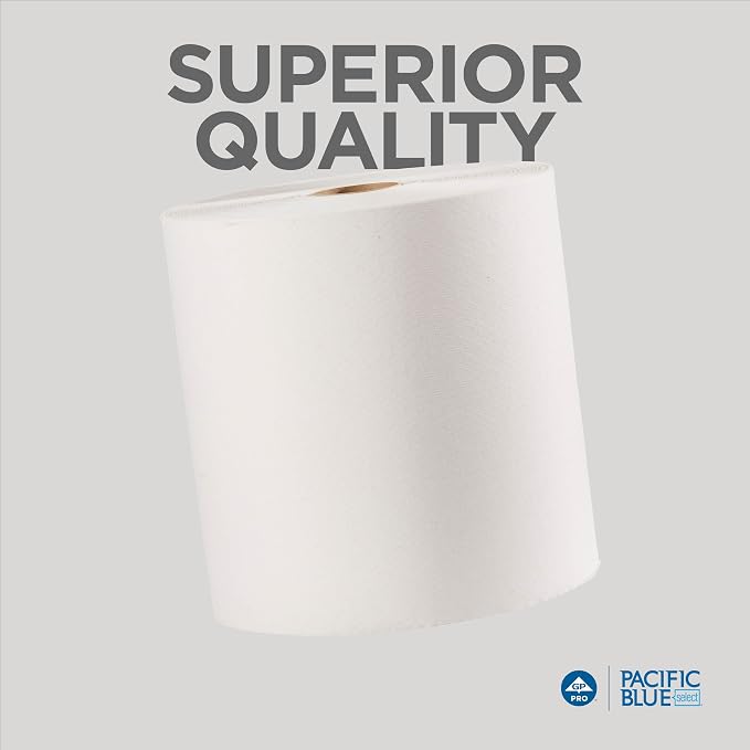 Pacific Blue Select 7.875" Premium 2-Ply Paper Towel Rolls by GP PRO, 350 Feet - Image 5