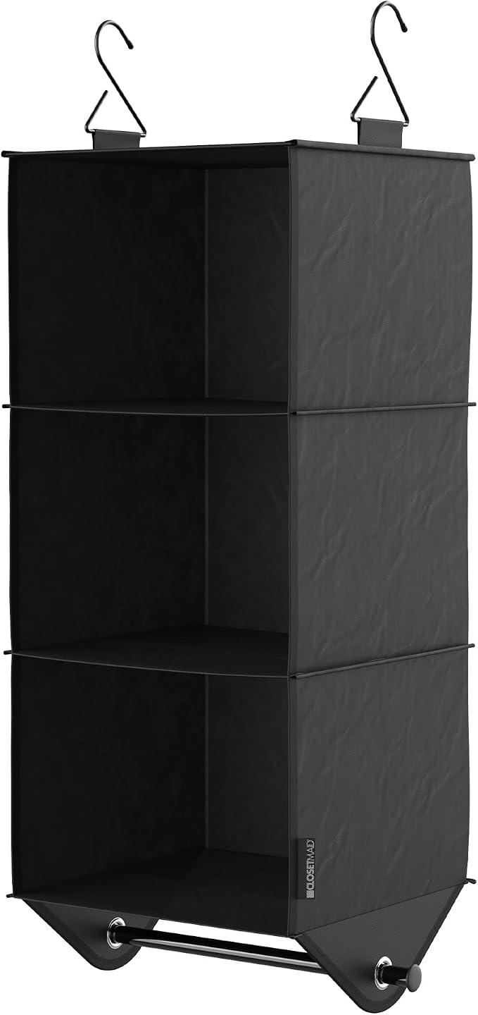 ClosetMaid 3-Shelf Fabric Hanging Closet Organizer by Unknown