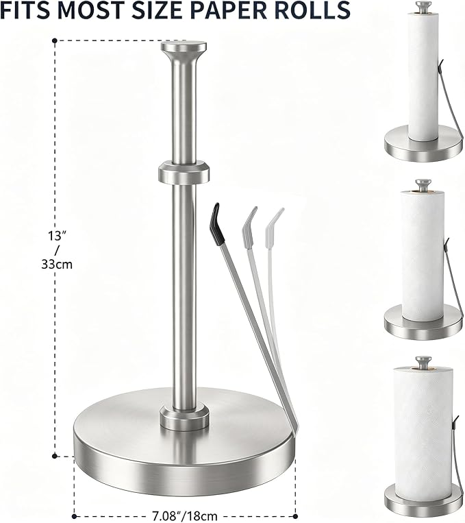 Jesginboo Countertop Paper Towel Holder - Image 7