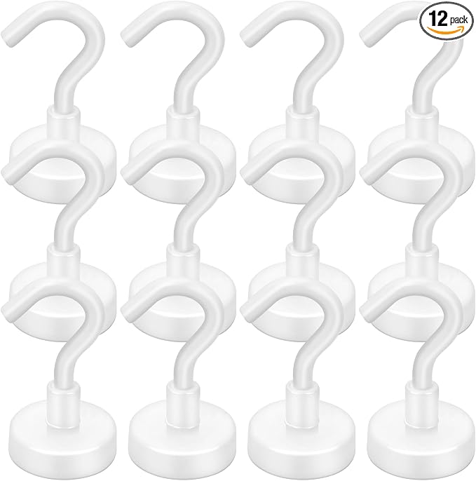 LOVIMAG Magnetic Hooks for Cruise Essentials 2026 Cabins Door 12 Pack-30LBS by LOVIMAG