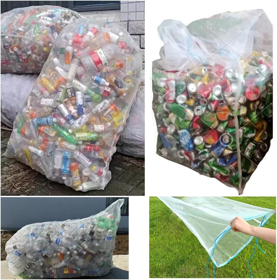 Extra Large Mesh Bag 100 Gallon 60''x48'' Multipurpose Drawstring Storage - Image 5
