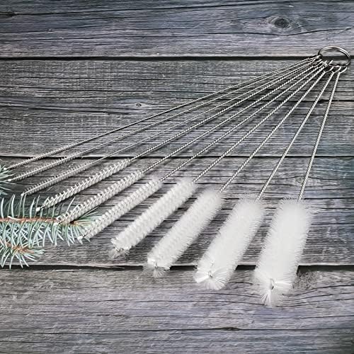 CiaraQ Bottle Cleaning Brushes, 9.8 Inch Nylon Tube Brush Set - Image 7