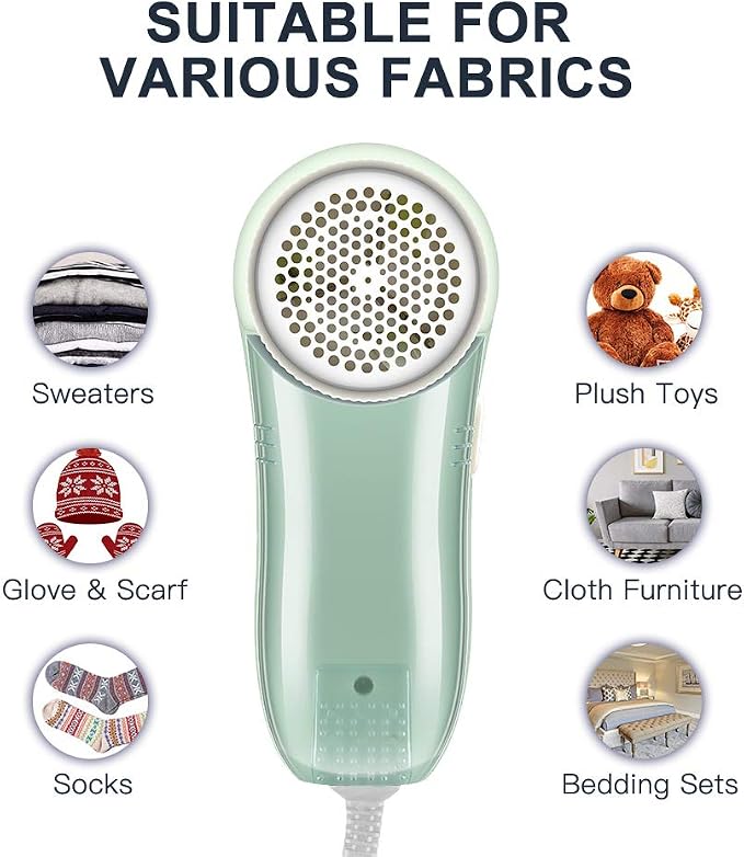 Fabric Shaver, Fuzz Balls Pills Lint Remover, AC120V Plug and Play - Image 5