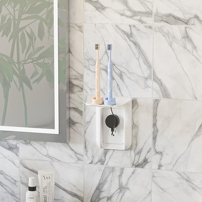 WALI Outlet Shelf Wall Holder, Bathroom Shelf - Image 2