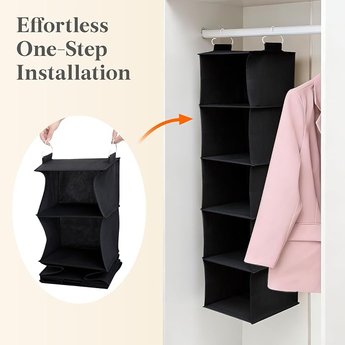 Lifewit Hanging Closet Organizer and Storage - Image 6