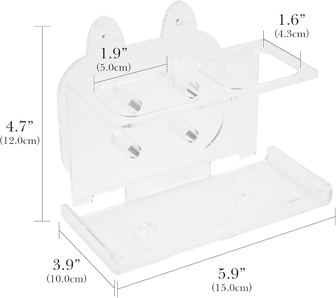 Electric Toothbrush Holder Wall Mounted, Electric Toothbrush Cord Organizer - Image 2