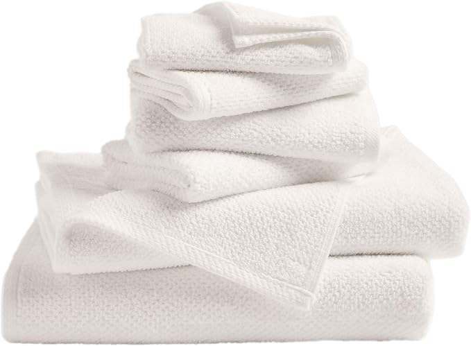 Great Bay Home 100% Cotton 6 Piece Towel Set by GreatBayHome
