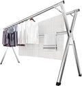 63 Inches Clothes Drying Rack, Drying Rack Clothing Folding Indoor Outdoor by JAUREE
