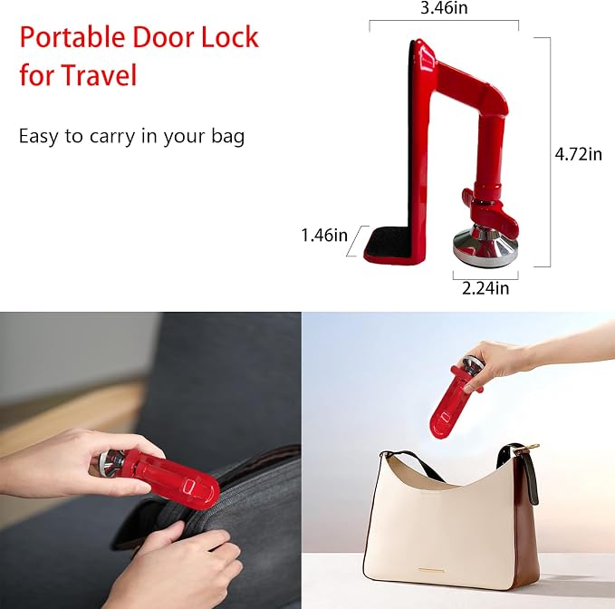 Door Stoppers Security, Portable Door Lock - Image 6