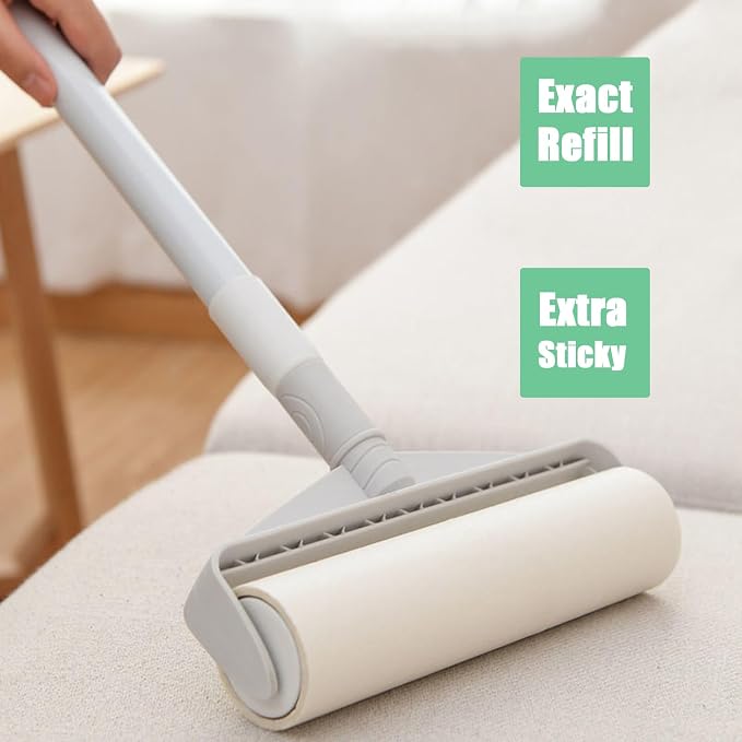 7.5 inch Lint Roller Refills Only, Pet Hair Remover Refills - Image 5