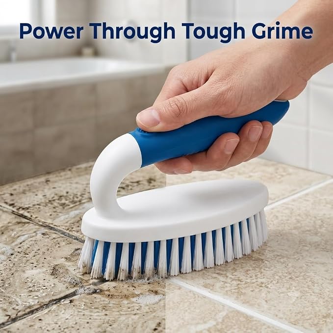 Scrub Brush, 2 Pack Household Cleaning Brushes - Image 4