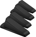 Door Stoppers, 4 Pack Premium Rubber Door Stoppers by CAGSIG