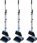 NACENA Broom and Dustpan Set, 52-in Long Adjustable Handle Broom Dustpan Combo by nacena