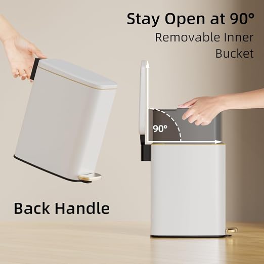 KSSKSS Small Bathroom Trash Can - Image 5