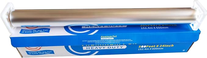 24 Inch Extra Wide Heavy Duty Aluminum Foil Roll, 23 Micron Thick, 24 Inch - Image 6
