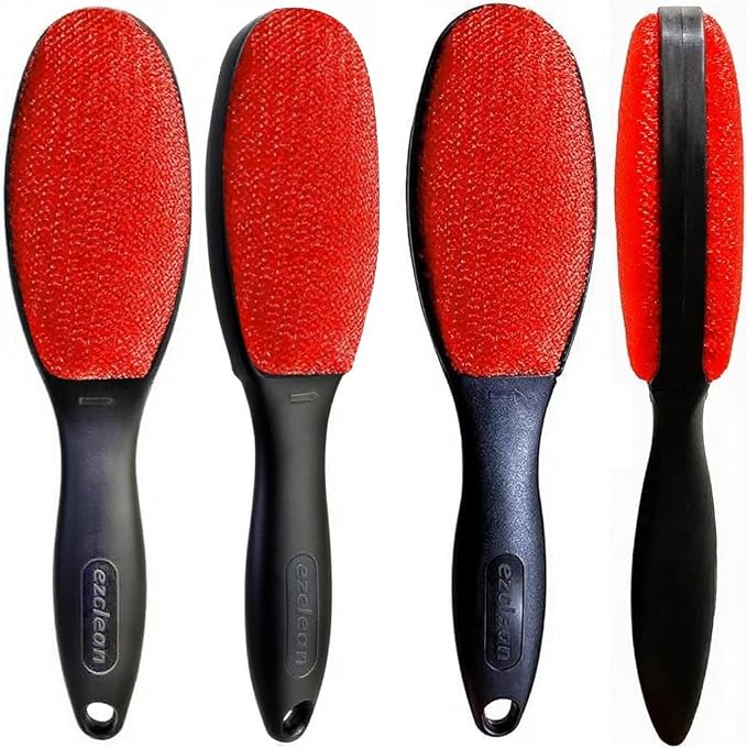 4-Pack Red Color Velvet Lint Brush - Image 7