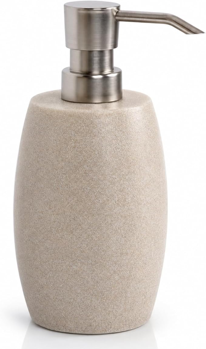 Clasin Home Sandstone Textured Resin Soap Dispenser by ClasinHome