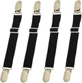 Bed Sheet Clips Straps Sheet Holder Mattress Clips, Adjustable Elastic Bed by BBDOU