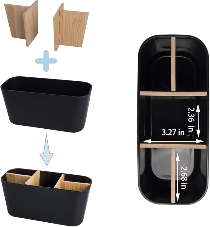 Toothbrush Holders Electric Tooth Brush and Toothpaste Organizer - Image 4