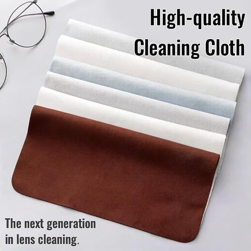 10 Pack Microfiber Chamois Cleaning Cloths, Safety &Scratch-Free Lens Cleaning - Image 2