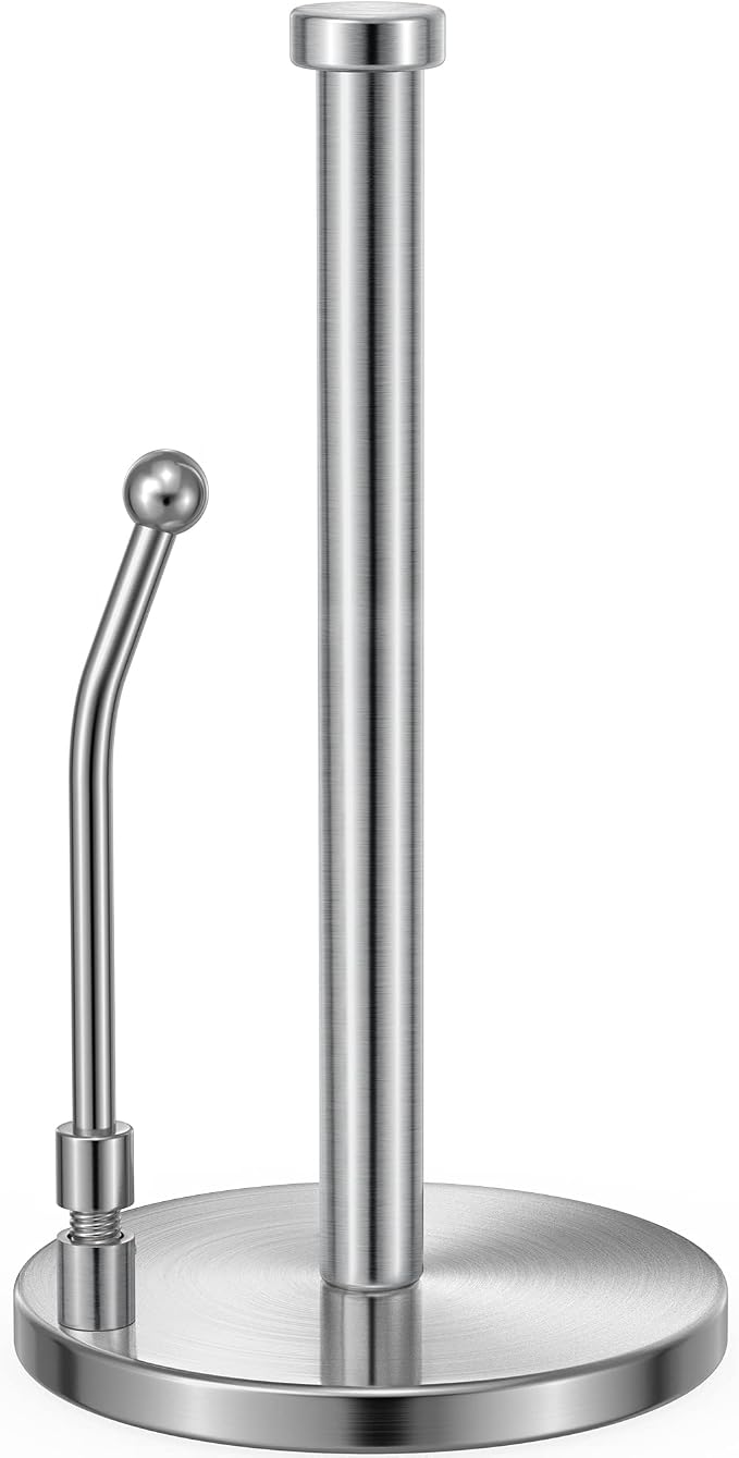 SMARTAKE Paper Towel Holder Countertop, Non-Slip Weighted Base by SMARTAKE