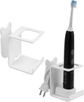 Electric Toothbrush Holder Wall Mounted, Electric Toothbrush Cord Organizer by LUEXBOX