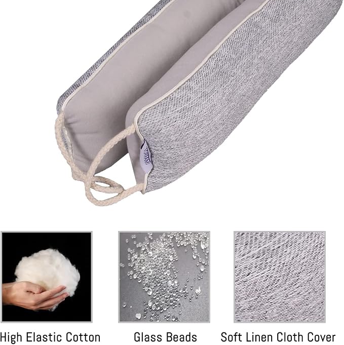 TORRAMI 36" Door Draft Stopper Under Bottom Insulation Noise Air Stopper 2.1LB - Image 2