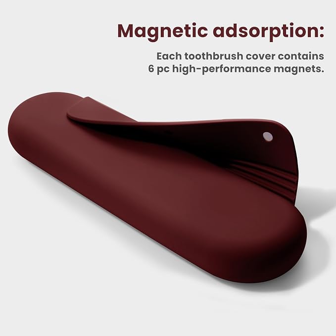 Silicone Electric Toothbrush Travel Case, Manual Toothbrush Travel Cover - Image 5