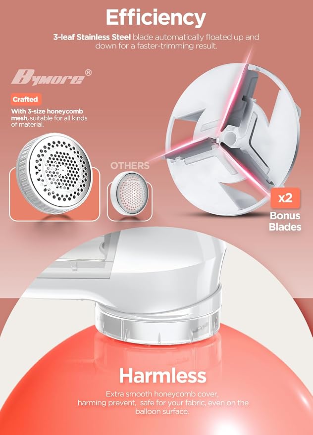 Bymore Fabric Shaver, Lint Shaver, Sweater Shaver - Image 3