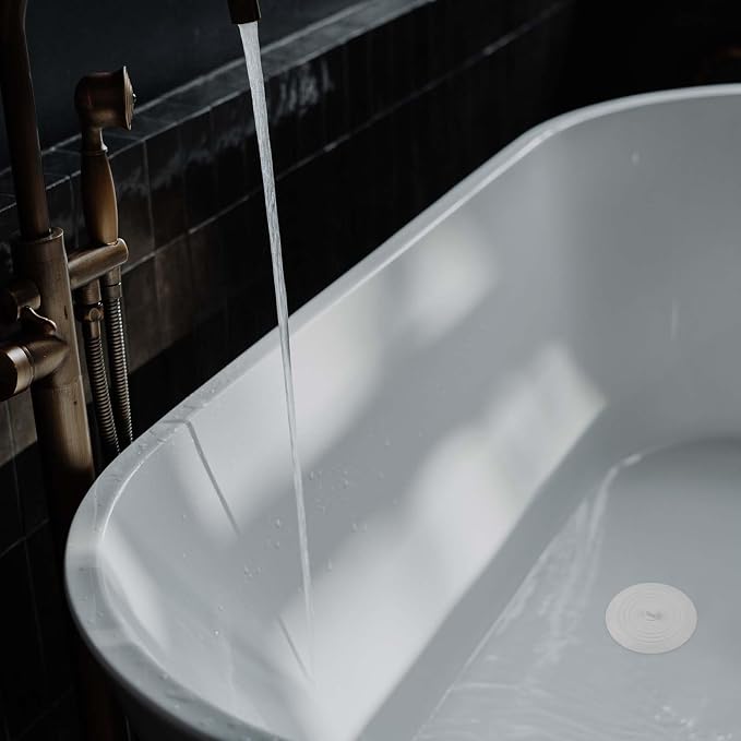 Vaincre 2PCS 5" Universal Silicone Bathtub Drain Stopper - Image 7