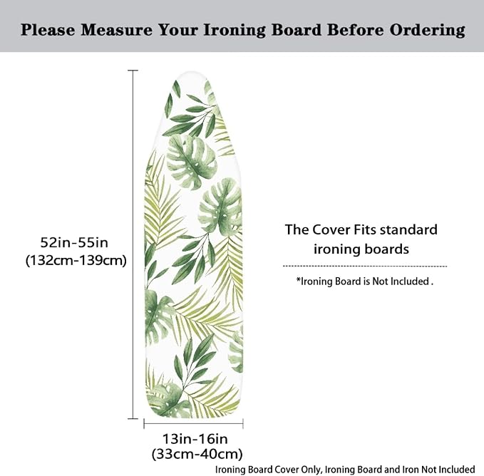 Hawaii Leaf Printed Ironing Board Cover 15X54“ - Image 3