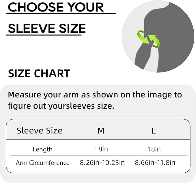 Schwer Ultra-Thin ANSI A6 Cut Resistant Arm Sleeves, 21 Gauge Comfortable and Breathable Protective Sleeves, Arm Protectors for Thin Skin and Bruising, Work, Gardening, Farming, Outdoors, Non-PFAS, M