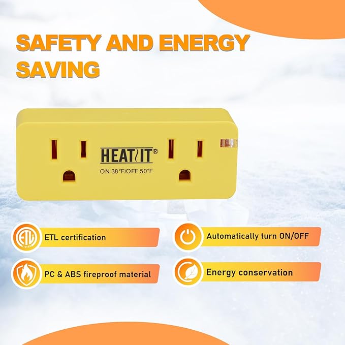 HEATIT ET-24 Freeze Thermostatically Controlled Outlet