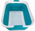SAMMART 42L Collapsible Plastic Laundry Basket by SAMMART