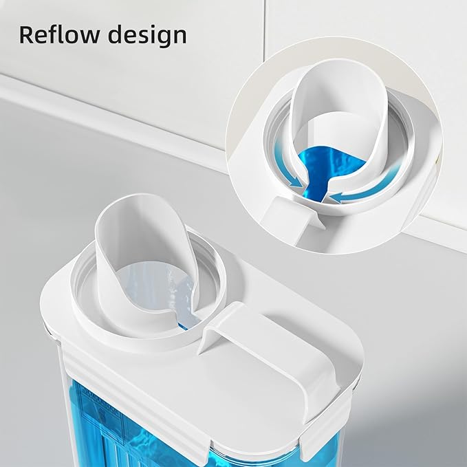 94oz Laundry Detergent Dispenser Container, Laundry Soap Dispenser, 3 Pack - Image 3