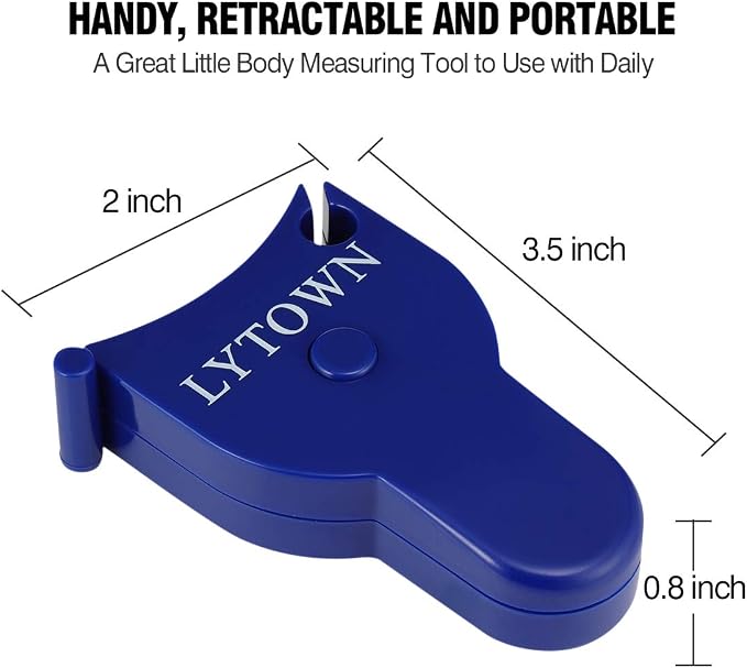 2PCS Body Measure Tape 60inch, Automatic Telescopic Tape Measure - Image 6