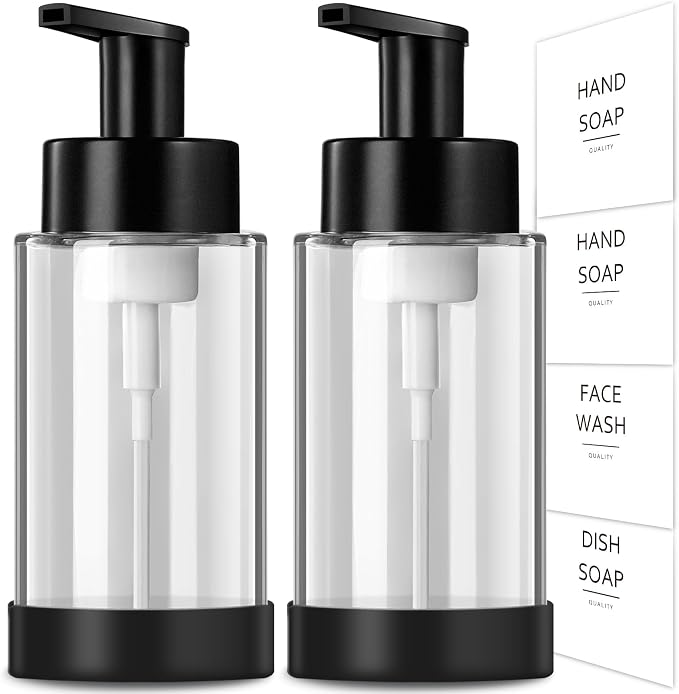 RYTOXILO Foaming Soap Dispenser, 10 oz/300ml Foaming Hand Soap Dispenser by RYTOXILOBrightenUpYourHome