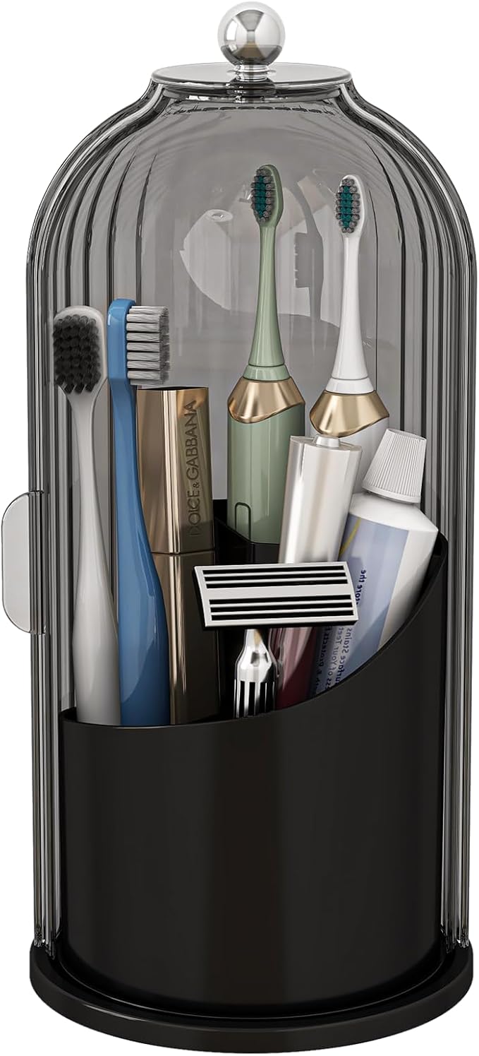 Toothbrush and Toothpaste Holders by Zufudo