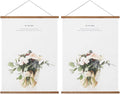 Miaowater 2 Pack Poster Frame,15x21 15x23 15x30 Magnetic Light Wood Wooden Frames Hanger for Photo Picture Art Canvas Print Artwork Wall Hanging Teak Wood 15''