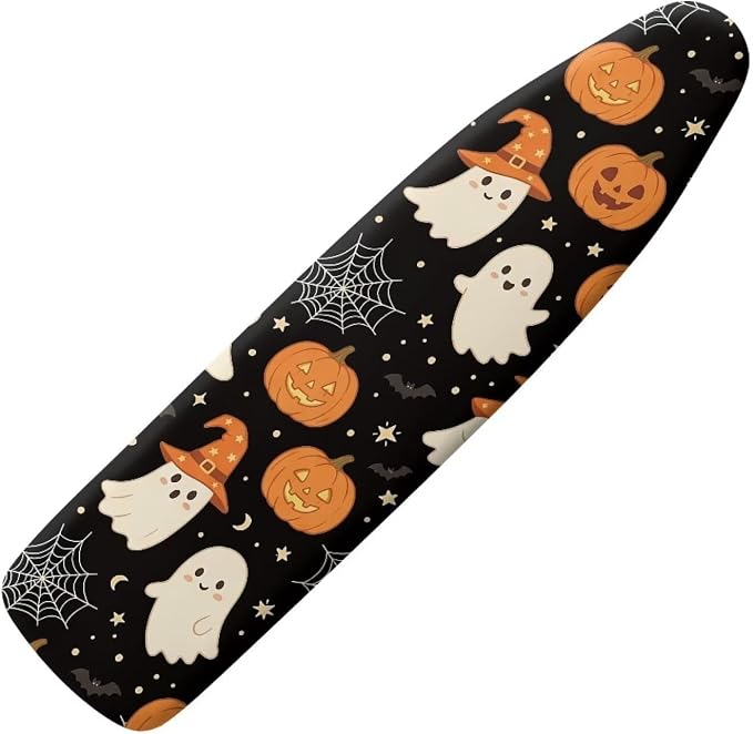 Pumpkin Ironing Board Cover, Iron Board Cover Non-Slip Thick Ironing Board by Hinthetall