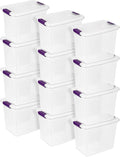 Sterilite ClearView Latch Boxes, Storage Bins by Sterilite