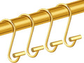 CHICTIE Gold Shower Curtain Hooks Rings, Decorative Shower Curtain Rings by CHICTIE