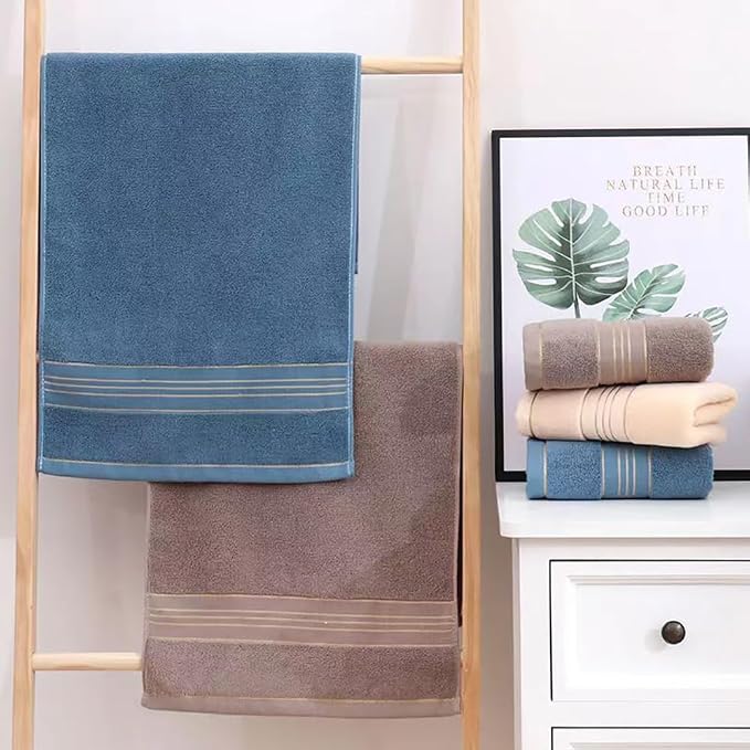 2 Pack Hand Towels for Bathroom, Cotton Decorative Soft | Decorative Hand Towel - Image 5