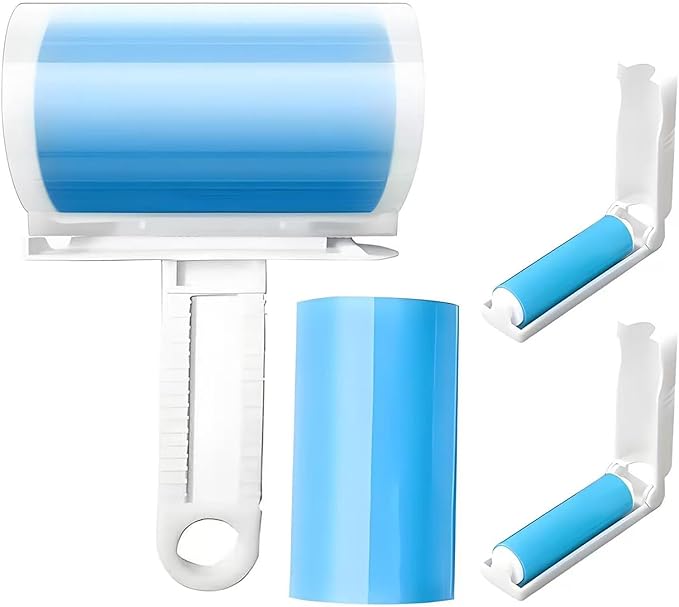 Reusable Sticky Lint Roller 4 Pack by Nueknp