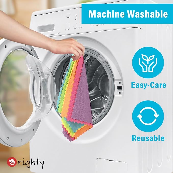 Orighty Microfiber Cleaning Cloth 10 Pack, Cleaning Rags 12x11 inch | - Image 7
