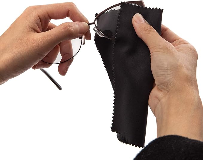 TRIUMPH VISION Eyeglass Cleaning Cloth Glasses Cleaner Microfiber 12 Pack | Eye - Image 5